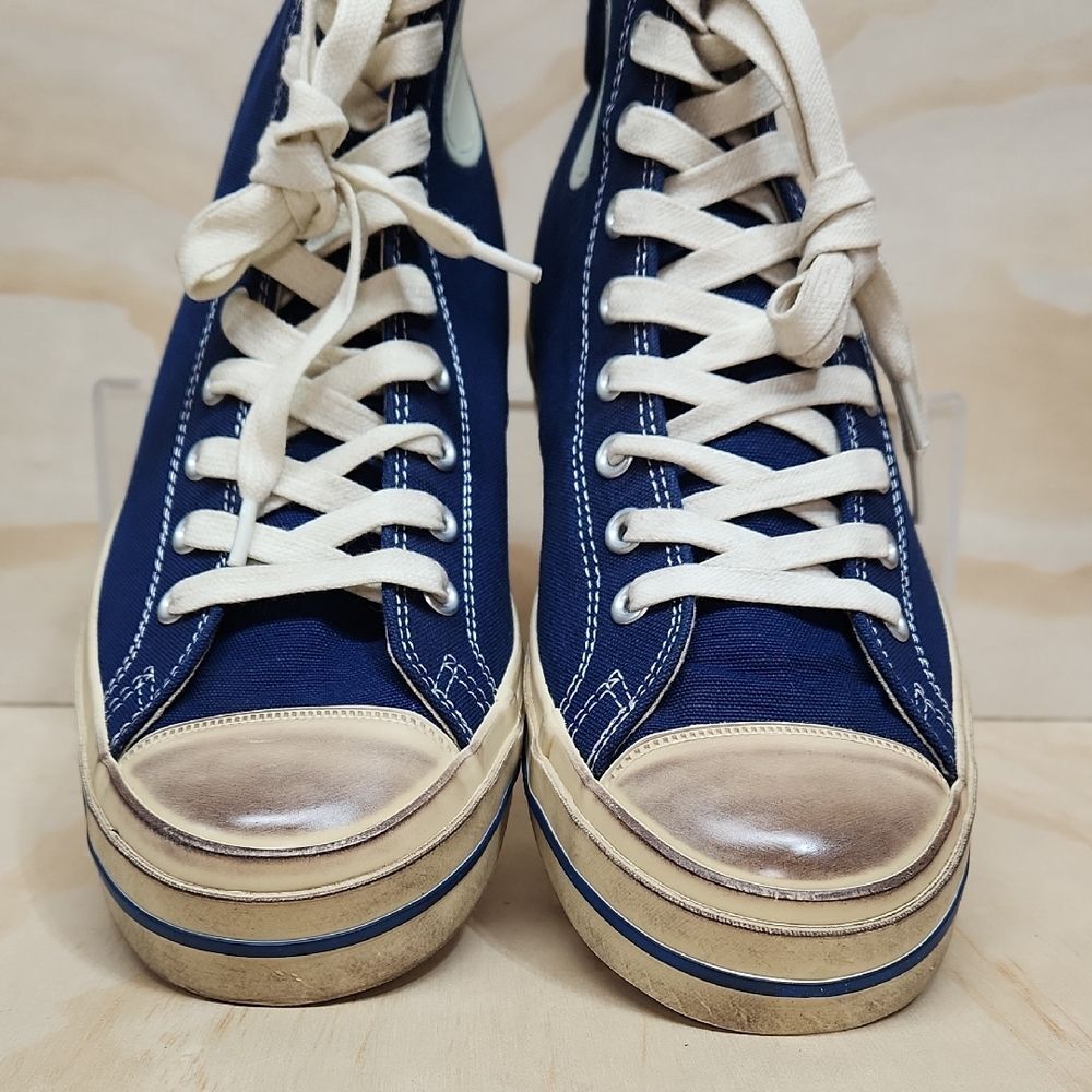 NIB 1955 Conference Hood Loyal Blue High-Top Sneakers Men 8 Women 10 Gym Shoes - Picture 3 of 10